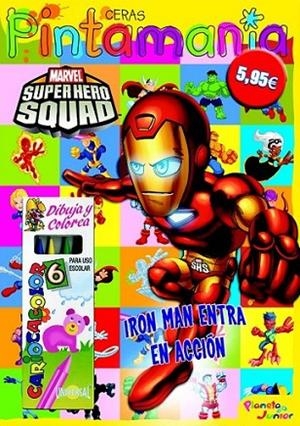 MARVEL SUPER HERO SQUADS PINTAMANÍAS CERAS | 9788408098850 | VV.AA. | Librería Castillón - Comprar libros online Aragón, Barbastro