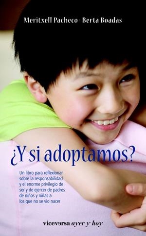 Y SI ADOPTAMOS? | 9788492819614 | PACHECO PÉREZ, MERITXELL; BOADAS MIR, BERTA | Librería Castillón - Comprar libros online Aragón, Barbastro