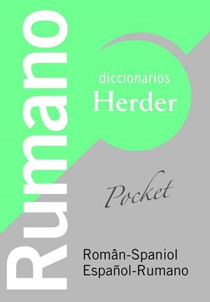 Diccionario POCKET Rumano | 9788425425424 | Fontana, Joan/Lupu, Catalina/Ani, Virgil | Librería Castillón - Comprar libros online Aragón, Barbastro