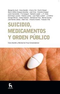 SUICIDIO, MEDICAMENTOS Y ORDEN PUBLICO | 9788424913496 | BARDON CUEVAS, CLARA; PUIG SABANES, MONTSERRAT | Librería Castillón - Comprar libros online Aragón, Barbastro