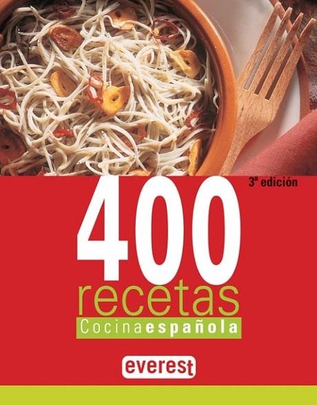 400 RECETAS : COCINA ESPAÑOLA | 9788424170936 | Librería Castillón - Comprar libros online Aragón, Barbastro