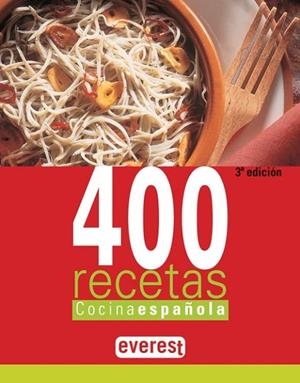 400 RECETAS : COCINA ESPAÑOLA | 9788424170936 | Librería Castillón - Comprar libros online Aragón, Barbastro