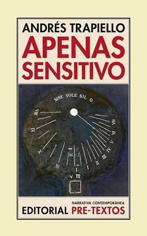 APENAS SENSITIVO | 9788415297079 | TRAPIELLO, ANDRÉS | Librería Castillón - Comprar libros online Aragón, Barbastro