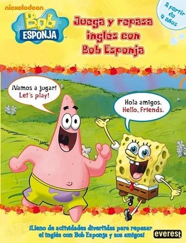 JUEGA Y REPASA INGLÉS CON BOB ESPONJA : NIVEL 1 | 9788444167060 | NICKELODEON | Librería Castillón - Comprar libros online Aragón, Barbastro