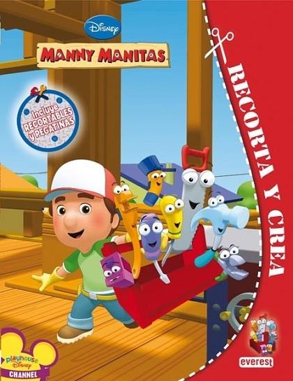 MANNY MANITAS : RECORTA Y CREA | 9788444164083 | WALT DISNEY COMPANY | Librería Castillón - Comprar libros online Aragón, Barbastro