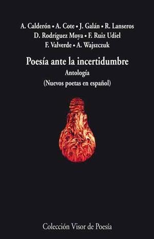 POESÍA ANTE LA INCERTIDUMBRE | 9788498957853 | VV.AA. | Librería Castillón - Comprar libros online Aragón, Barbastro