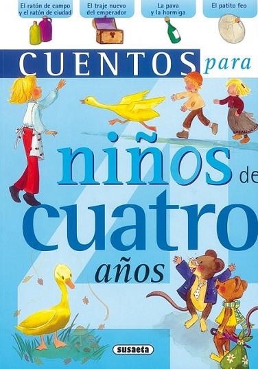 CUENTOS PARA NIÑOS DE CUATRO AÑOS | 9788430569717 | Susaeta, Equipo | Librería Castillón - Comprar libros online Aragón, Barbastro