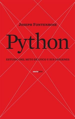 PYTHON | 9788496867734 | FONTENROSE, JOSEPH EDDY | Librería Castillón - Comprar libros online Aragón, Barbastro