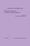 Defensa de Epicuro contra la común opinión | 9788430912575 | Quevedo, Francisco de | Librería Castillón - Comprar libros online Aragón, Barbastro