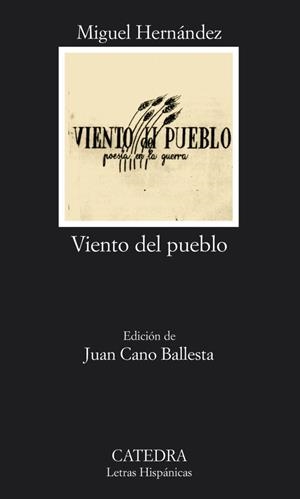 VIENTO DEL PUEBLO (LH) | 9788437608532 | HERNANDEZ, MIGUEL | Librería Castillón - Comprar libros online Aragón, Barbastro