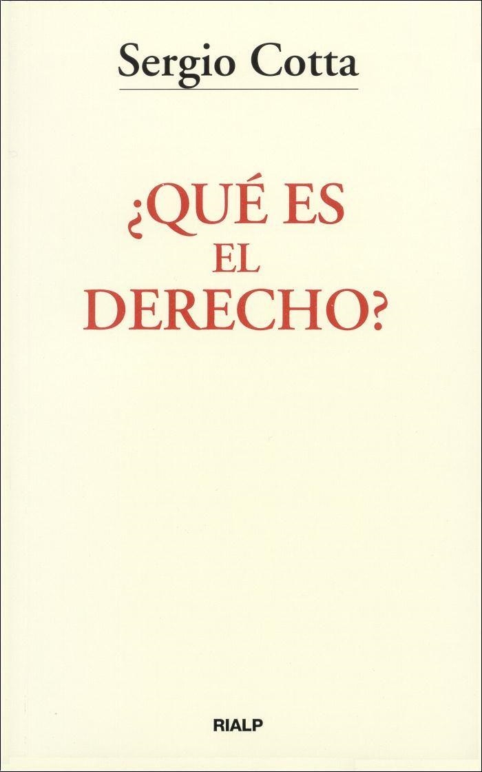 ¿Qué es el Derecho? | 9788432130151 | Cotta, Sergio | Librería Castillón - Comprar libros online Aragón, Barbastro