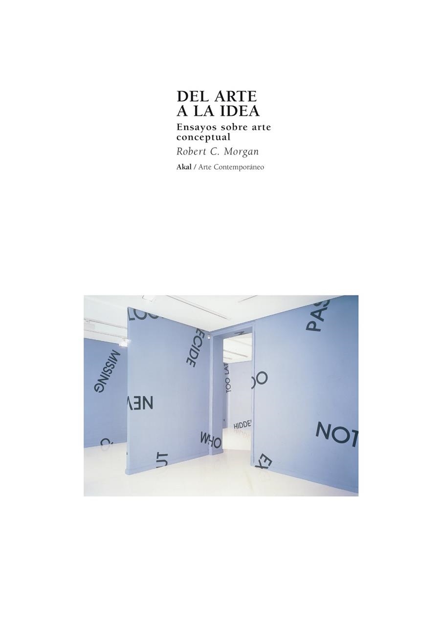 DEL ARTE A LA IDEA | 9788446011644 | MORGAN, ROBERT C. | Librería Castillón - Comprar libros online Aragón, Barbastro