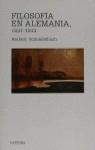Filosofía en Alemania | 9788437610085 | Schnaedelbach, Herbert | Librería Castillón - Comprar libros online Aragón, Barbastro