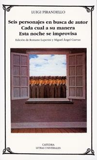 SEIS PERSONAJES EN BUSCA AUTOR (LU) | 9788437611372 | PIRANDELLO, LUIGI | Librería Castillón - Comprar libros online Aragón, Barbastro