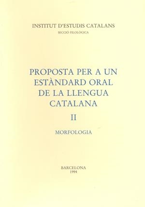 PROPOSTA PER A UN ESTANDAR ORAL DE LA LLENGUA 2 | 9788472832275 | Librería Castillón - Comprar libros online Aragón, Barbastro
