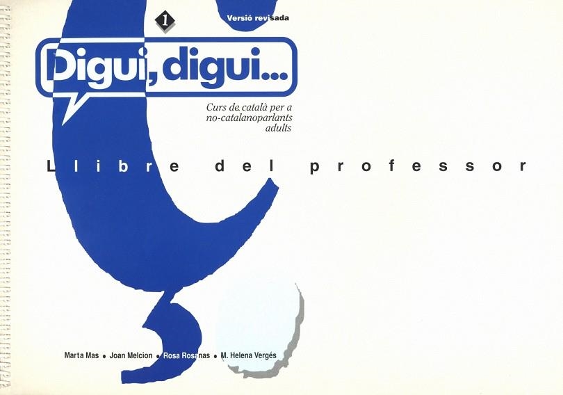 DIGUI DIGUI 1 LLIBRE DEL PROFESSOR | 9788478265022 | MAS, MARTA | Librería Castillón - Comprar libros online Aragón, Barbastro