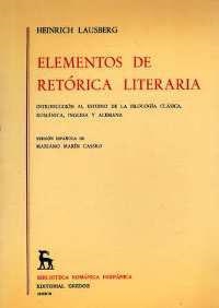Elementos retorica literaria | 9788424912154 | LAUSBERG HEINRICH | Librería Castillón - Comprar libros online Aragón, Barbastro