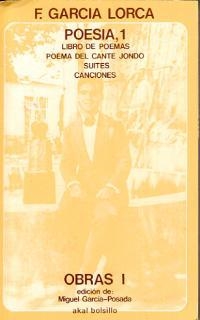 POESIA 1 GARCIA LORCA | 9788476004159 | GARCIA LORCA, FEDERICO | Librería Castillón - Comprar libros online Aragón, Barbastro