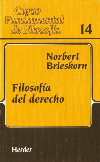 Filosofía del derecho | 9788425418167 | Brieskorn, Norbert | Librería Castillón - Comprar libros online Aragón, Barbastro