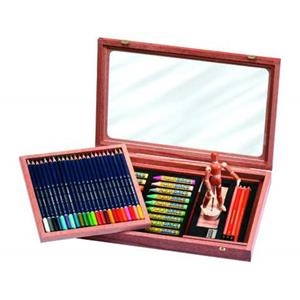 ALPINO ARTE MADERA 24 LAPICES+36 CERAS ACUARELABLES | 8413240436522 | Librería Castillón - Comprar libros online Aragón, Barbastro