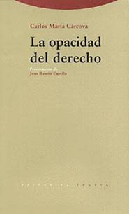 OPACIDAD DEL DERECHO, LA | 9788481642131 | CARCOVA, CARLOS MARIA | Librería Castillón - Comprar libros online Aragón, Barbastro