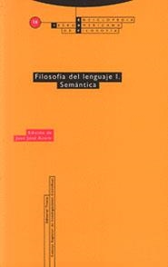 FILOSOFIA DEL LENGUAJE I SEMANTICA | 9788481642452 | ACERO, JUAN JOSE | Librería Castillón - Comprar libros online Aragón, Barbastro