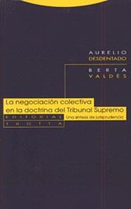 NEGOCIACION COLECTIVA EN LA DOCTRINA DEL TRIBUNAL SUPREMO, | 9788481642780 | DESDENTADO, AURELIO | Librería Castillón - Comprar libros online Aragón, Barbastro