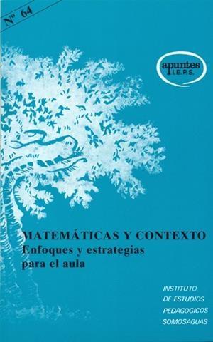 MATEMATICAS Y CONTEXTO | 9788427712591 | GOMEZ CHACON, INES M. | Librería Castillón - Comprar libros online Aragón, Barbastro