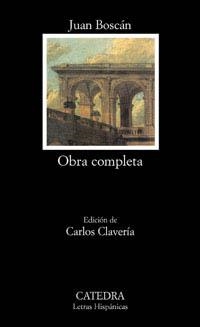 OBRA COMPLETA (BOSCAN) (LH) | 9788437616858 | BOSCAN, JUAN | Librería Castillón - Comprar libros online Aragón, Barbastro
