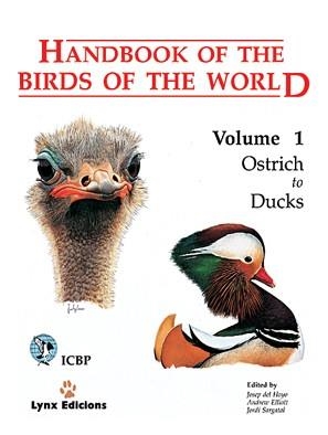 HANDBOOK OF THE BIRDS OF THE WORLD VOL. 1 | 9788487334108 | HOYO, JOSEP DEL | Librería Castillón - Comprar libros online Aragón, Barbastro