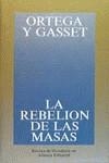 La rebelión de las masas | 9788420641010 | Ortega y Gasset, José | Librería Castillón - Comprar libros online Aragón, Barbastro