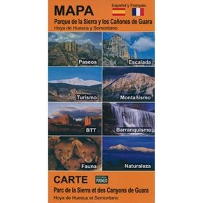 MAPA PIRINEO PARQUE DE LA SIERRA Y LOS CAÑONES DE GUARA ED.2016 | 9788487997488 | CRUCHAGA, JAVIER | Librería Castillón - Comprar libros online Aragón, Barbastro