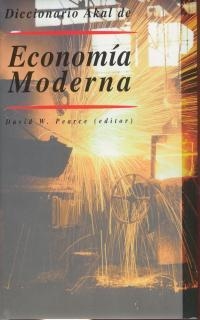 DICCIONARIO DE ECONOMIA MODERNA | 9788446008552 | PEARCE, DAVID W. | Librería Castillón - Comprar libros online Aragón, Barbastro