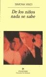 DE LOS NIÑOS NADA SE SABE (PN) | 9788433908988 | VINCI, SIMONA | Librería Castillón - Comprar libros online Aragón, Barbastro
