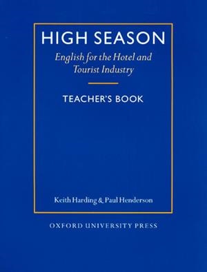 HIGH SEASON TEACHER'S BOOK | 9780194513074 | HARDING, KEITH | Librería Castillón - Comprar libros online Aragón, Barbastro