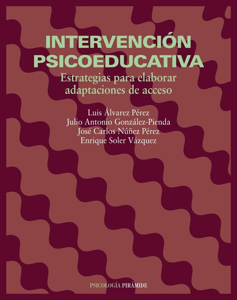 INTERVENCION PSICOEDUCATIVA | 9788436813388 | ALVAREZ PEREZ, LUIS | Librería Castillón - Comprar libros online Aragón, Barbastro
