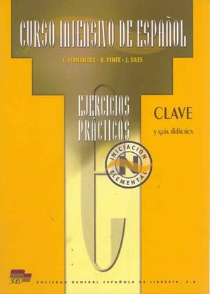 CURSO INTENSIVO DE ESPAÑOL INIC. ELE. CLAVE EJERCICIOS | 9788471437525 | FERNANDEZ, J. | Librería Castillón - Comprar libros online Aragón, Barbastro