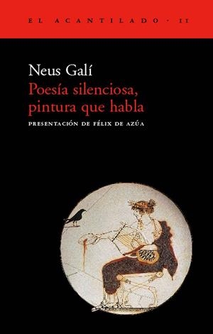 POESIA SILENCIOSA PINTURA QUE HABLA | 9788495359001 | GALI, NEUS | Librería Castillón - Comprar libros online Aragón, Barbastro