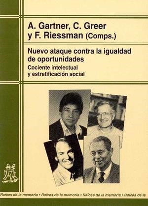 NUEVO ATAQUE CONTRA LA IGUALDAD DE OPORTUNIDADES | 9788471124296 | GARTNER, A. | Librería Castillón - Comprar libros online Aragón, Barbastro