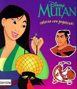 MULAN (COLOREO CON PEGATINAS) | 9788439203216 | DISNEY | Librería Castillón - Comprar libros online Aragón, Barbastro