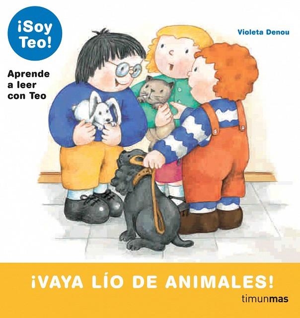 VAYA LIO DE ANIMALES (SOY TEO 4) | 9788448004828 | DENOU, VIOLETA | Librería Castillón - Comprar libros online Aragón, Barbastro