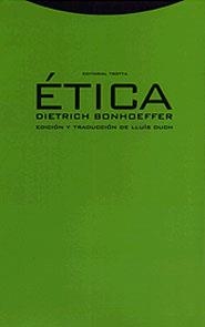 ETICA DIETRICH BONHOEFFER | 9788481642636 | BONHOEFFER, DIETRICH | Librería Castillón - Comprar libros online Aragón, Barbastro