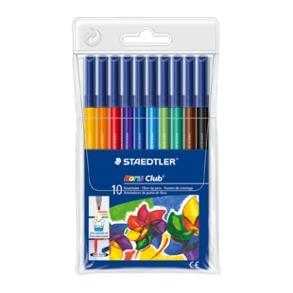 ROTULADOR STAEDTLER NORIS CLUB 10 COLORES 326WP10 | 4007817339657 | Librería Castillón - Comprar libros online Aragón, Barbastro