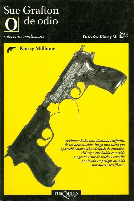 O DE ODIO (ANDANZAS) % | 9788483101353 | GRAFTON, SUE | Librería Castillón - Comprar libros online Aragón, Barbastro