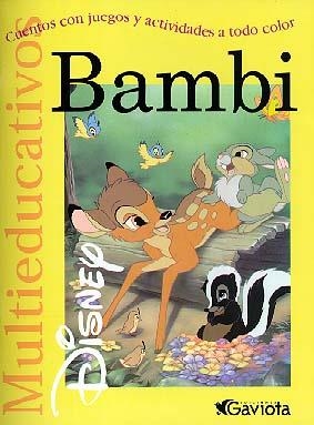 BAMBI (MULTIEDUCATIVOS) | 9788439201014 | DISNEY | Librería Castillón - Comprar libros online Aragón, Barbastro