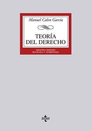 TEORIA DEL DERECHO (2 ED.) | 9788430935598 | CALVO GARCIA, MANUEL | Librería Castillón - Comprar libros online Aragón, Barbastro