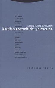 IDENTIDADES COMUNITARIAS Y DEMOCRACIA | 9788481644234 | SILVEIRA GORSKI, HECTOR C, (ED.) | Librería Castillón - Comprar libros online Aragón, Barbastro