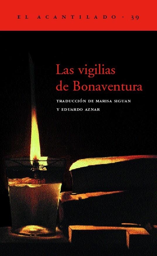 VIGILIAS DE BONAVENTURA, LAS  AC-39 | 9788495359315 | ANONIM | Librería Castillón - Comprar libros online Aragón, Barbastro