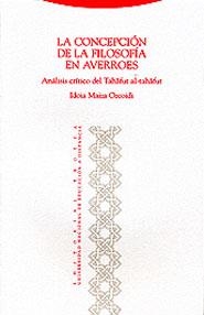 CONCEPCION DE LA FILOSOFIA EN AVERROES, LA | 9788481644265 | OZCOIDI, IDOIA MAIZA | Librería Castillón - Comprar libros online Aragón, Barbastro