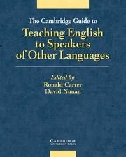 THE CAMBRIDGE GUIDE TO TEACHING ENGLISH TO SPEAKERS OF OTHER | 9780521805162 | CARTER, RONALD | Librería Castillón - Comprar libros online Aragón, Barbastro